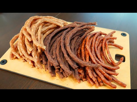 Homemade Meat and Fish Sausages in a Fruit and Vegetable Dehydrator – The Perfect Appetizer