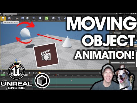 Animating OBJECT MOVEMENT in Unreal Engine! (Easy tutorial)