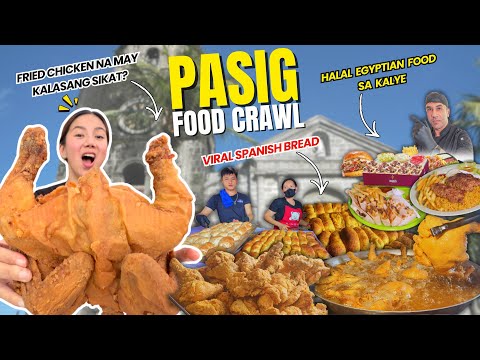 TRENDING Spanish Bread, Must Try Fried Chicken & Authentic EGYPTIAN HALAL | Pasig’s Cheap StreetFood
