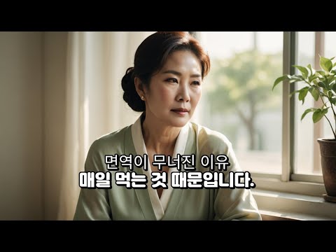 “면역은음식에서 시작됩니다”