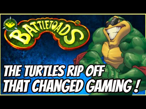 BATTLETOADS - The History of the Teenage Mutant Ninja Turtles RIP OFF That Changed Gaming !