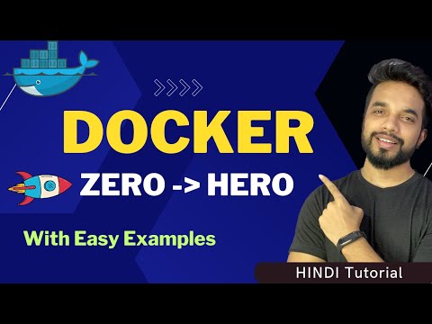 Docker Course For Beginners 2025: Basic to Advance Tutorial 🔥 [HINDI] | MPrashant