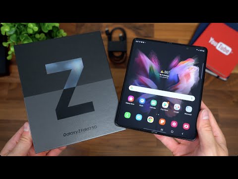Samsung Galaxy Z Fold 3 Unboxing!
