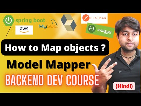 🔥How to use ModelMapper to map our models in Spring boot | Backend Course [Hindi]