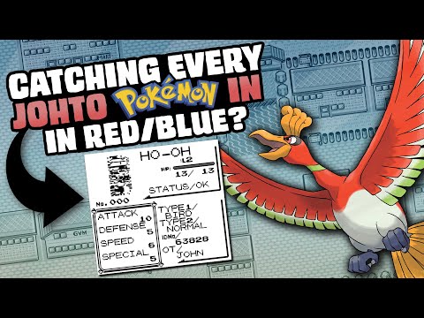 HOW EASILY CAN YOU CATCH EVERY GEN 2 POKEMON IN POKEMON RED/BLUE?