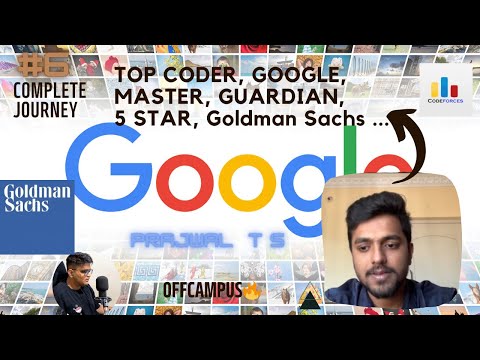 Google | Complete Journey | Kannada Podcast | Prajwal TS | Top Coder, Master, Guardian, 5 Star