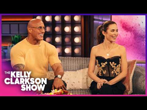 Dwayne Johnson & Emily Blunt Full Kelly Clarkson Interview