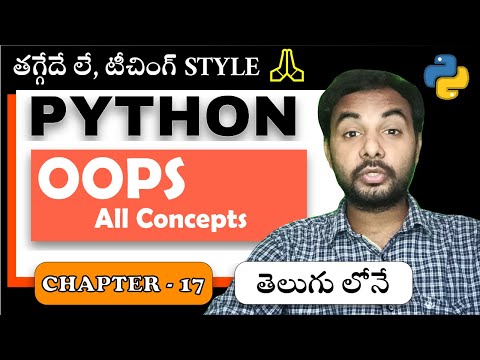 Python Tutorial For Beginners | Python Tutorial | Suresh Techs | Python OOPS | Chapter 17