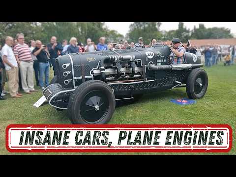 8 INSANE Vintage Cars With PLANE ENGINES Inside