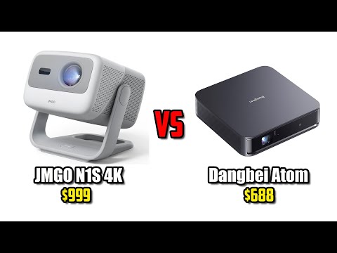 JMGO N1S 4K vs Dangbei Atom - In-Depth Comparison - Should You Buy 4K Projector Over 1080P?