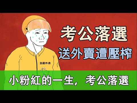 小粉紅的一生之考公落选｜wojak｜猴子不是悟空｜