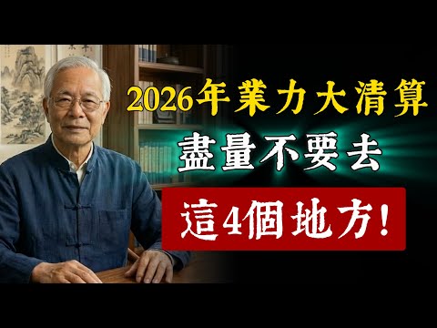 2026年業力大清算，很多人可能撐不過去念了！天地大火爐已開，這4種地方盡量不要去。