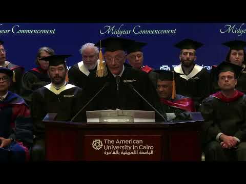 2026 Midyear Graduate Commencement Speaker: Ahmed Farouk Ghoneim