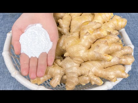 It turns out that preserving ginger is so simple, sprinkle a handful, save ginger, life hacks