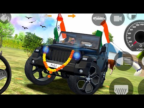 Dollar song modified Mahindra Thar 😈 Indian Cars Simulator 3D #1399