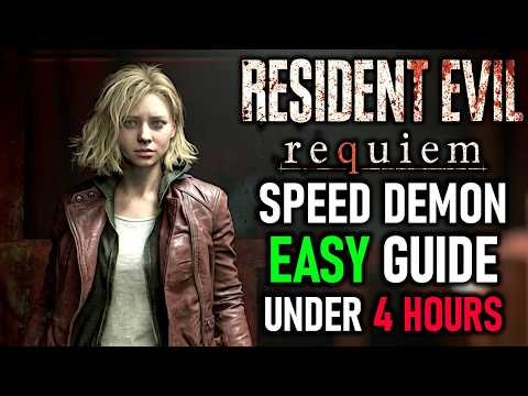Resident Evil Requiem SPEED DEMON Guide Full Walkthrough (Unlock Infinite Ammo)