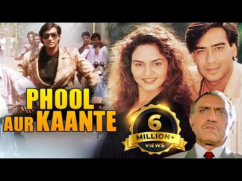 Phool Aur Kaante - Hindi Full Movie - Ajay Devgan, Madhoo, Aruna Irani, Jagdeep, Amrish Puri