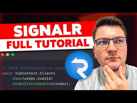 Building Real-Time Applications With SignalR & .NET 9 (full tutorial)
