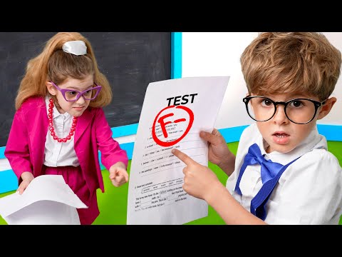 Eva and Friends Exam Adventure at School