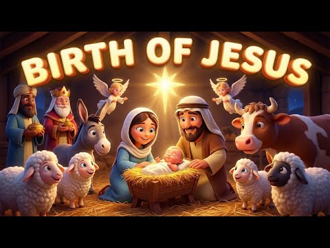The Story of Jesus' Birth 🌟 | Bible Stories for Kids | Feli & Benny On The Go