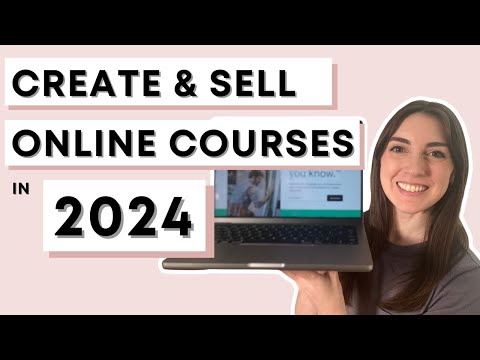 How to create an online course & make your first sales in 2024