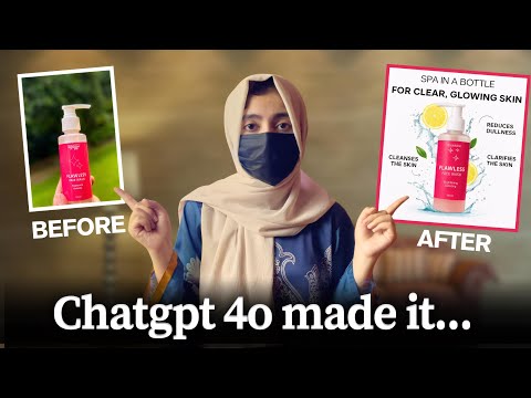 New ChatGPT 4o Image Generation REALLY Generate Product Photo Ads?