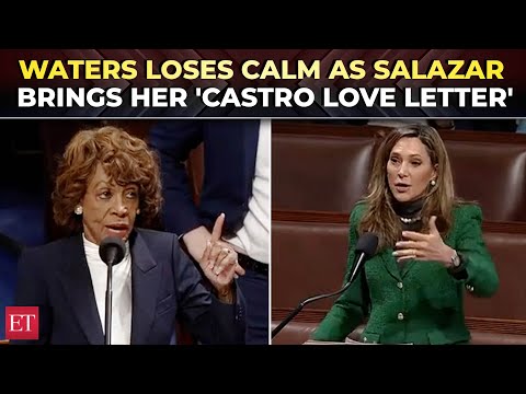 'Take your words back, NOW!': Maxine Waters ERUPTS after Salazar confronts her over ‘friend’ Castro