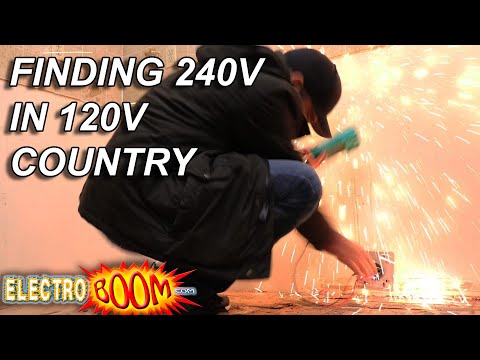 Finding HIGH POWER 240V in a 120V Country