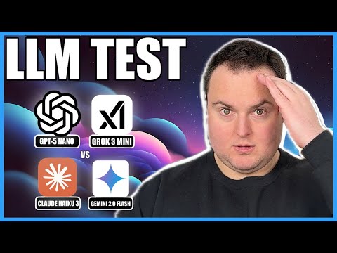 GPT-5 Nano vs Claude Haiku vs Gemini Flash vs Grok Mini – Head-to-Head Testing!