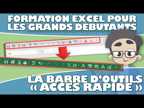 UTILISER LA BARRE D’OUTILS D'ACCÈS RAPIDE POUR GAGNER DU TEMPS SUR EXCEL