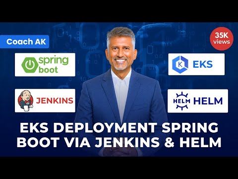 Setup EKS Cluster & Deploy Spring Boot Microservices using Helm & Jenkins CI/CD Pipeline