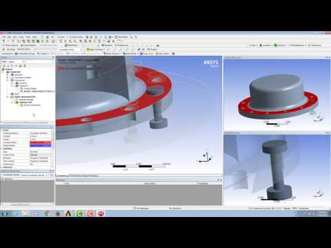Simulating Interactions in Assembly with ANSYS