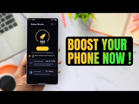 PERFORMANCE BOOST ! DO THIS to BOOST Your Galaxy Phone & IMPROVE Its Performance - App Booster