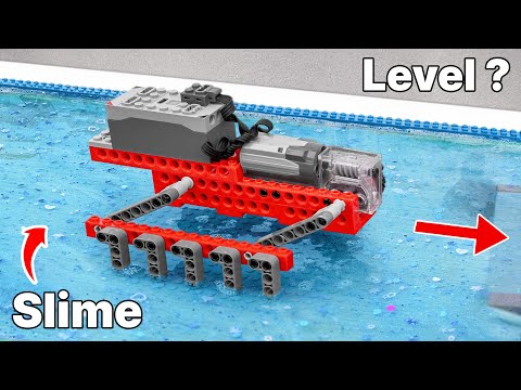 6 Lego TECHNIC Car vs 5 Obstacles: Sand, Stone, Wood, Slime and Orbeez | FM Lego Technic