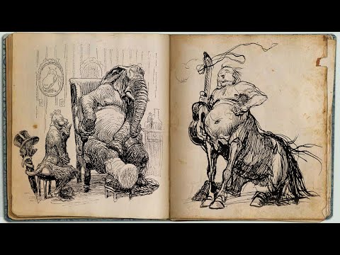 The Man Who Inspired Disney - Heinrich Kley ORIGINAL Sketchbook Tour