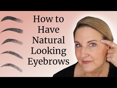 Natural Looking BROWS FOR BEGINNERS Over 50