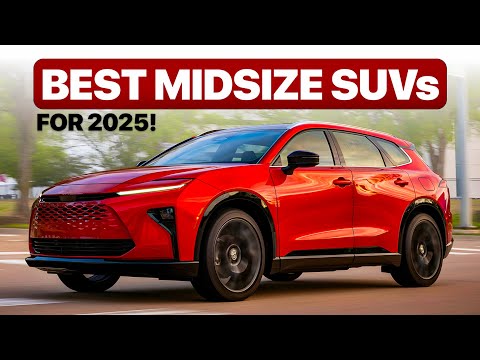 The 10 Best Midsize SUVs Under $50,000 Worth Buying in 2025