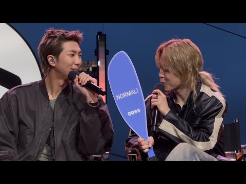 Shower songs + “Naked Jimin” 260323 BTS Normal or Alien Game Part 2 Spotify Swimside Concert Fancam