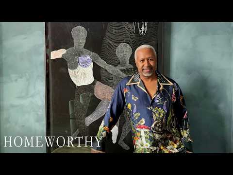 HOUSE TOUR | Inside a Glamorous Atlanta Townhouse with Incredible Art & Bold Design