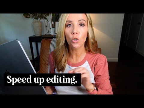 Edit YouTube VIdeos 10X FASTER: Productivity hacks!