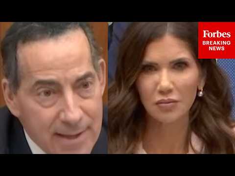 Raskin Asks Kristi Noem Multiple Times: 'Were Renee Good And Alex Pretti Domestic Terrorists?'