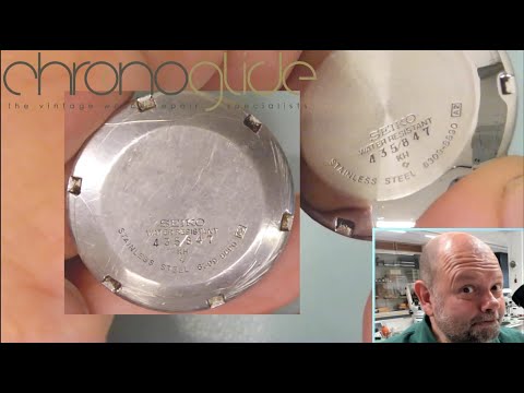 A scratched case back, now what?! - How to polish your vintage watches - Part 5 Practical Tips