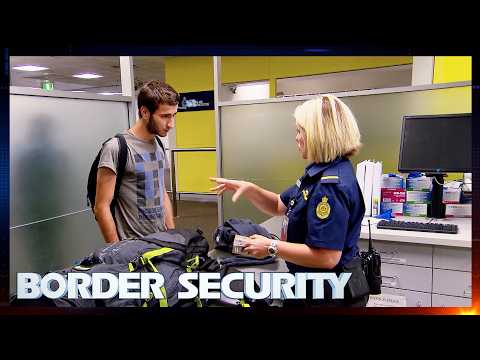 Nervous Backpacker Can't Explain High Dr*g Readings! | S8 E14 FULL EPISODE | Border Security