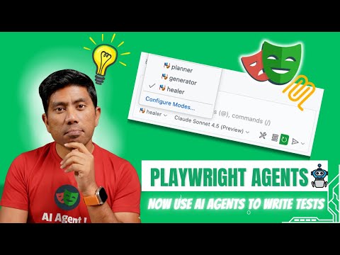 Playwright Agents: AI Plans, Writes & Fixes Your Tests Automatically! 🎭