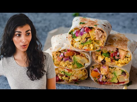 How to make incredible vegan breakfast burritos at home