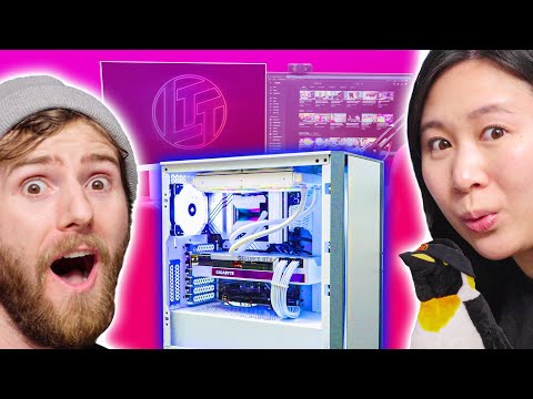 Linus goes into a real girl's bedroom - Intel Extreme Tech Upgrade