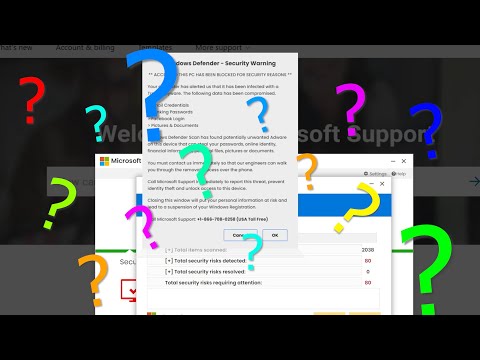 Who makes those scam popups?