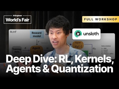 [Full Workshop] Reinforcement Learning, Kernels, Reasoning, Quantization & Agents — Daniel Han