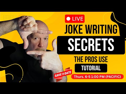 Joke Writing Secrets the Pros Use (Tutorial)