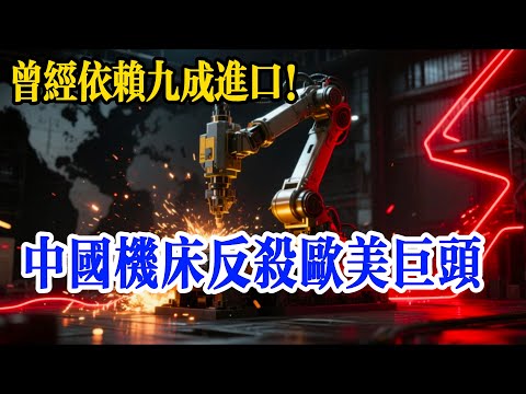 誰能想到？曾經依賴進口 90% 的中國機床，如今反殺歐美壟斷全球 75% 市場！